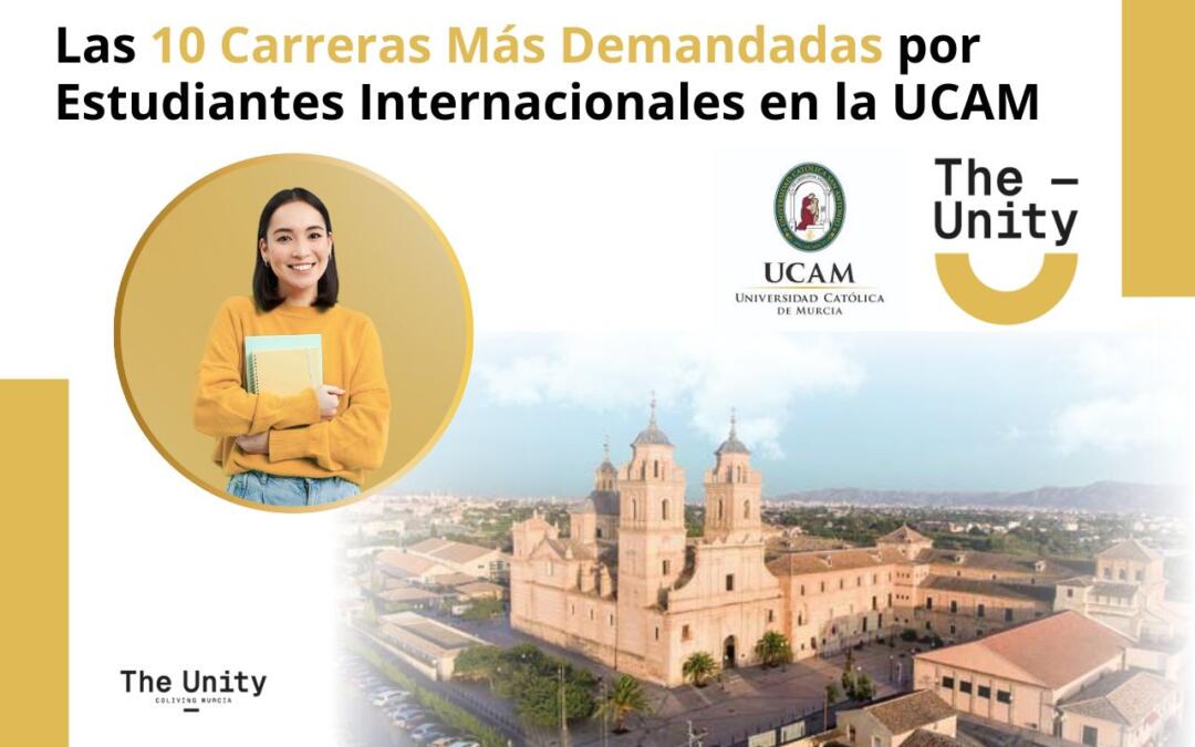 Las 10 Carreras Más Demandadas por Estudiantes Internacionales en la UCAM